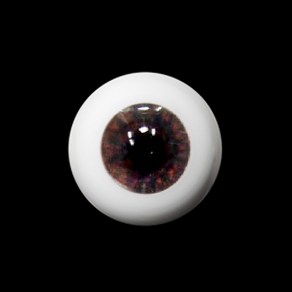 돌모아 16mm 라운드 글라스안구 Glastic Realistic eyes 16mm - Dak Bown, 16mm eyes, 1개