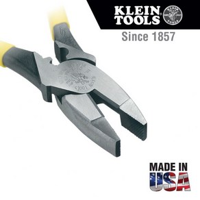 USA 클레인툴스 크레인 압착펜치 KLEIN TOOLS 전문가용 뺀치 9인치, 1개