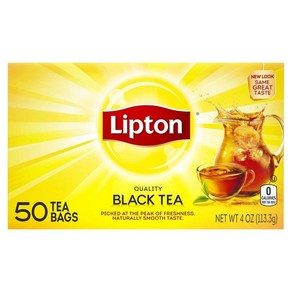 Lipton 립톤 품질 좋은 홍차 티백 50입, 1개, 113.3g, 50개입, 50개