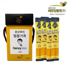 윤상복의벌꿀가족 잡화 스틱꿀 15p, 180g, 1개