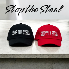 메종모드 STOP THE STEAL 모자 멸공 애국우파 스탑더스틸 STOPTHESTEAL stop the steal