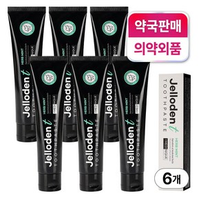 메디니크젤로덴티잇몸치약, 150g, 6개