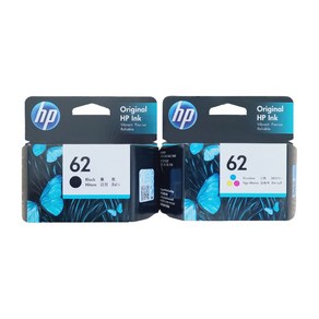 HP 62 정품잉크 C2P04AA C2P06AA HP7645 HP250 HP5740 HP200 색상선택