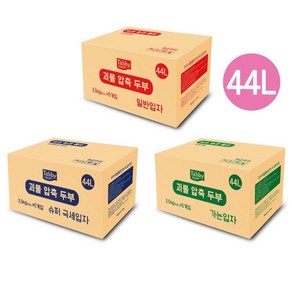 테비 괴물 고양이 두부모래(8.8L X 5개) 대용량 벌크형 44L, 5개