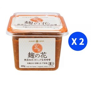 히카리 미소 누룩 일본 된장 현미소 400g x 2개