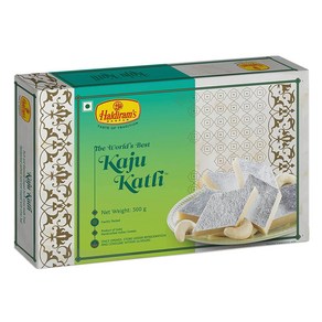 인도 할디람 Haldiam의 Nagpu Kaju Katli 카주 카트리 (500g), 1개, 500g