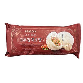 피코크 피코크 속이 꽉찬 고추 잡채 호빵 110g x 4개 x 1개