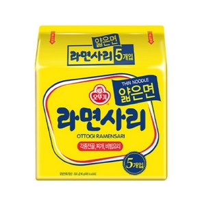 오뚜기 라면사리 110g x 5입 8매 1박스