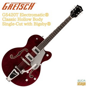 Gretsch - 그레치 G5420T 싱글컷 풀할로우 바디 Walnut Stain