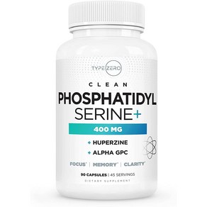 타입제로 포스파티딜세린 400mg 알파GPC 후퍼진A 90캡슐, 90정, 1개