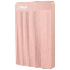 KESU HDD 휴대용 외장 하드 드라이브 2.5 인치 320GB 500GB 750GB 1TB 2TB USB 3.0 스토리지 PC 맥 데스크탑과 호환 가능, 없음, 7) PINK - 250GB