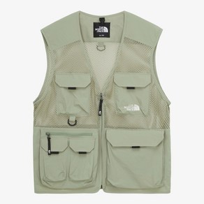 [국내정식매장] 노스페이스 조끼 여름 베스트 The North Face M'S EXPLORING MESH VEST - SLATE_KHAKI