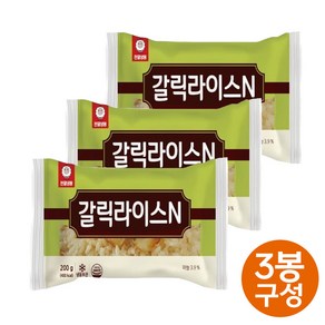 천일 갈릭라이스 200g x 3봉, 3개