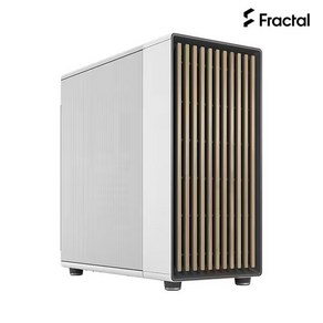 프렉탈디자인 Factal Design Noth XL MESH PC케이스 (초크 화이트), 1개