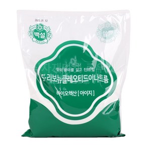 CJ 백설 바이오핵산 아이지 식자재 업소용 식당용 조미료 1kg