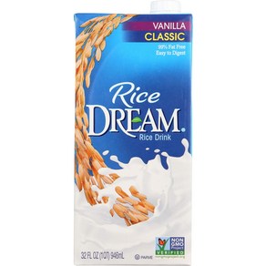 Deam Blends Classic Vanilla Rice Dink 32 oz Deam Blends 클래식 바닐라 쌀 음료 32oz, 1개, 946ml