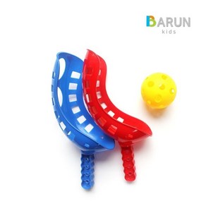 바른키즈 스쿠프 세트 유아체육교구 캐치볼 바른키즈 캐치볼 스쿠프 주고받기 유아체육교구, 본상품선택, 1개