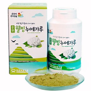 순천잠실영농조합법인] 100%동결(냉동) 누에분말 누에가루, 500g, 1개