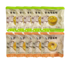 추억의 맛조은 찹쌀호떡80g 5개+녹차호떡80g 5개