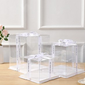 셀링크 쉬폰 투명 케이스상자, 옵션4 투명케이스 26x26x24, 10개