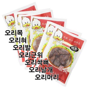 오리머리 마라 중국식품 양념육 안주, 200g, 1개