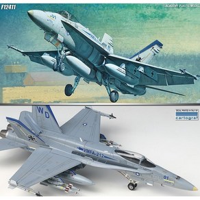 1/72 F/A-18C 호넷 (HORNET), AC12411, 1개