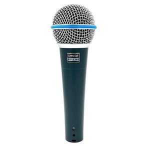 SHURE BETA 58A 유선 다이나믹 홈 앤 스튜디오 녹음 핸드헬드 마이크 가라오케 바 무대 라이브 공연 팟캐스, 베타 58a, 01 BETA 58A, 1개