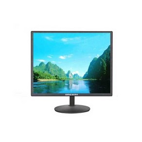 모니터 티비 CCTV 15인치 소형 미니 경비실 관리실 화면 TV, 상세 페이지 참고, 17인치 VGA 모니터