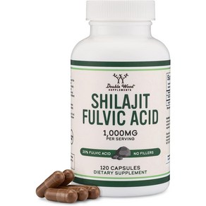 더블우드 실라짓 히말라야 1 000mg Shilajit Pue Himalayan, 1개, 120정