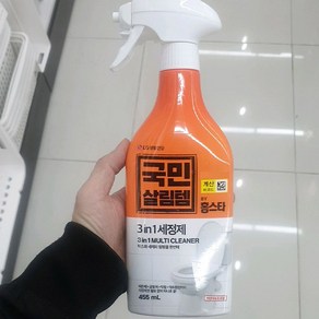 국민살림템 3 in 1 세정제 바이 홈스타, 단품, 455ml, 1개