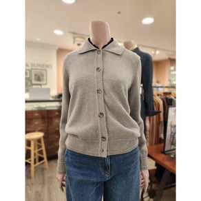 BCBG [올앤선드리] 버튼업 카라넥C/D _ A3F8K231 97 [M/M GRAY]