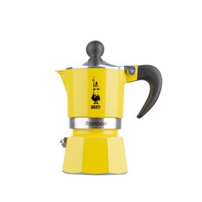 비알레띠 레인보우 모카포트 옐로우 1컵 Bialetti