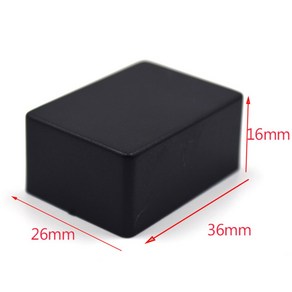 플라스틱 엔클로저 휴대용 케이스 사출 ABS PCB DIY 다용도 SY-AKS-26, 1개