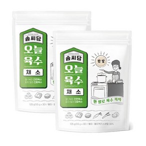 팔도 솜씨당 오늘육수 채소 3.5g 60개, 105g, 1개