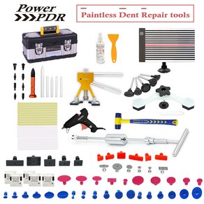 PowePDR 덴트풀세트 플러스 창업자키트 글루덴트 셀프 자동차외형복원 문콕 차량 찌그러짐 시공 정비소