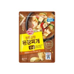 (무)오뚜기 정통집밥된장찌개양념140gX5개, 5개, 140g