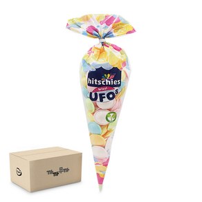 히치스 UFO 우주캔디 삼각 75g X 15개 캔디 사탕 아이들 간식 금연 임산부 입덧