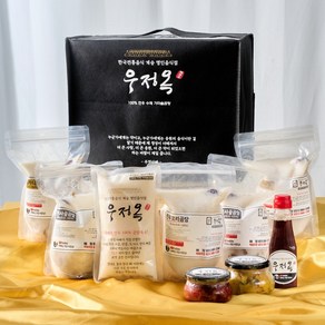 우정옥 곰탕 추석 선물세트(곰탕2 도가니탕3 육수 간장), 1개, 5kg