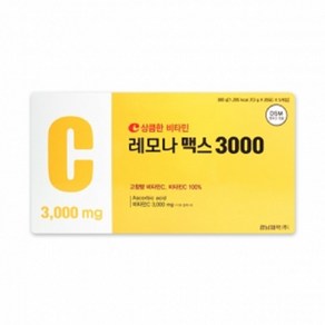 경남제약 레모나 맥스 3000 상큼한 비타민 100포, 300g, 1개