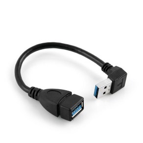 Coms USB 3.0 연장 젠더 하향 꺾임 ITA339