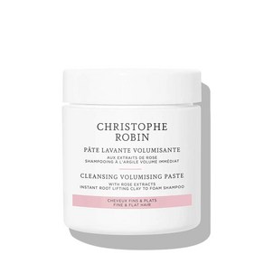 CHRISTOPHE ROBIN 크리스토프 로빈 클렌징 볼류마이징 페이스트+퓨어 라술 클레이 앤 로즈, 2개, 75ml