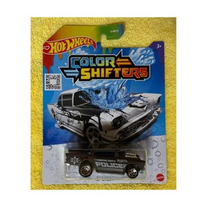 Mattel 핫휠 Colo Shiftes '57 Chevy White/Black 경찰차. ‼️‼️, Mattel 핫휠 Colo Shiftes '57 C, 1개