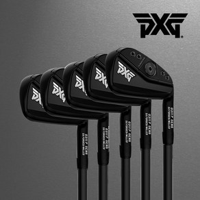 PXG 젠6아이언 더블블랙 0311 P(중급자용) 배송비포함, 0311 P, 5개 (7~G), 경량스틸 Elevate Tou 120g-X