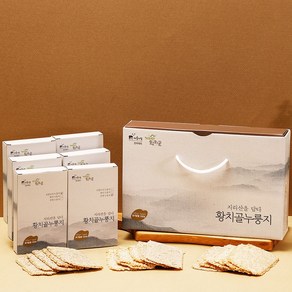 황치골누룽지 유기농 누룽지선물세트 /오분도미 찹쌀현미 산채 각2개씩, 600g, 1개