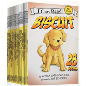 [이엔제이] 국내 당일발송 I Can Read Biscuit 아이캔리드 비스킷 영어원서 세트 음원제공