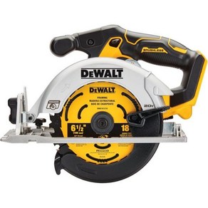 DEWALT 20V MAX 원형 톱 6-1/2인치 무선 공구 전용(DCS565B), 1개