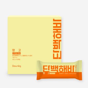 Downkg 단백해바 망고맛, 1박스, 400g