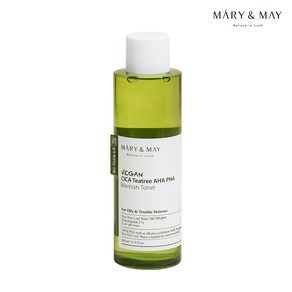 [비건뷰티] 마리엔메이 비건 시카 티트리 아하 파하 블레미쉬 토너, 1개, 200ml