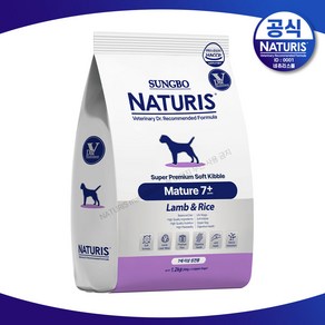 [성보펫케어 본사] 네츄리스 머츄어 (7세+) 소프트 사료 + 사료 샘플 하나 (50g), 1.2kg, 1개, 양