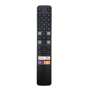 호환 TCL TV 32S527 음성 기능이 없는 적외선 리모컨 RC901V FMRD, 01 CHINA